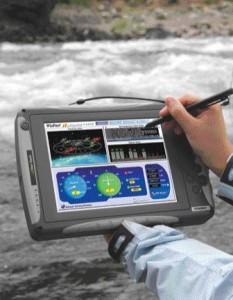 Rugged "DuoTouch" tablet PC by Itronix.