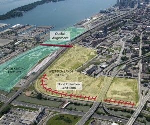 West Don Lands area on Toronto's waterfront.