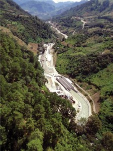 Palo Viejo Hydroelectric Plant, Guatemala.