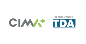 CIMA+ and Groupe-conseil TDA logos
