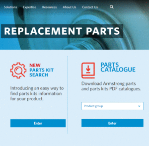 Armstrong replacement parts website