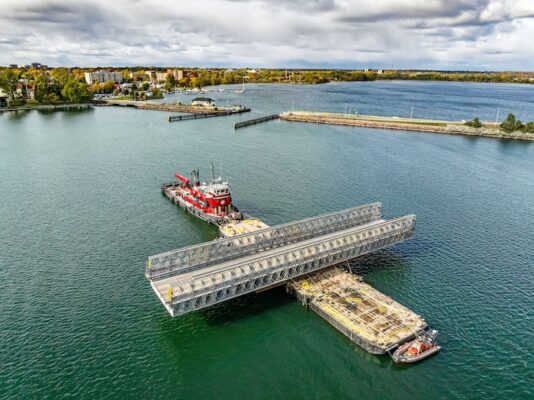 Modular Steel Structure Replaces Demolished Bridge In Kingston Canadian Consulting